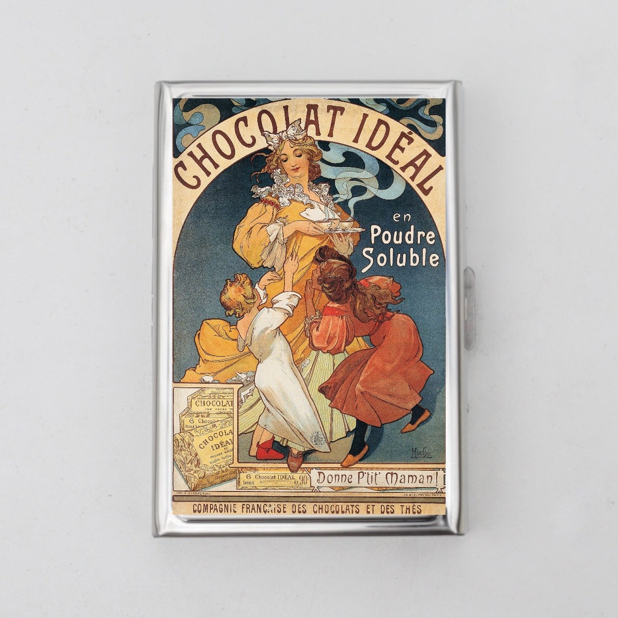 Alphonse Mucha Card Holder OR Cigarette Case