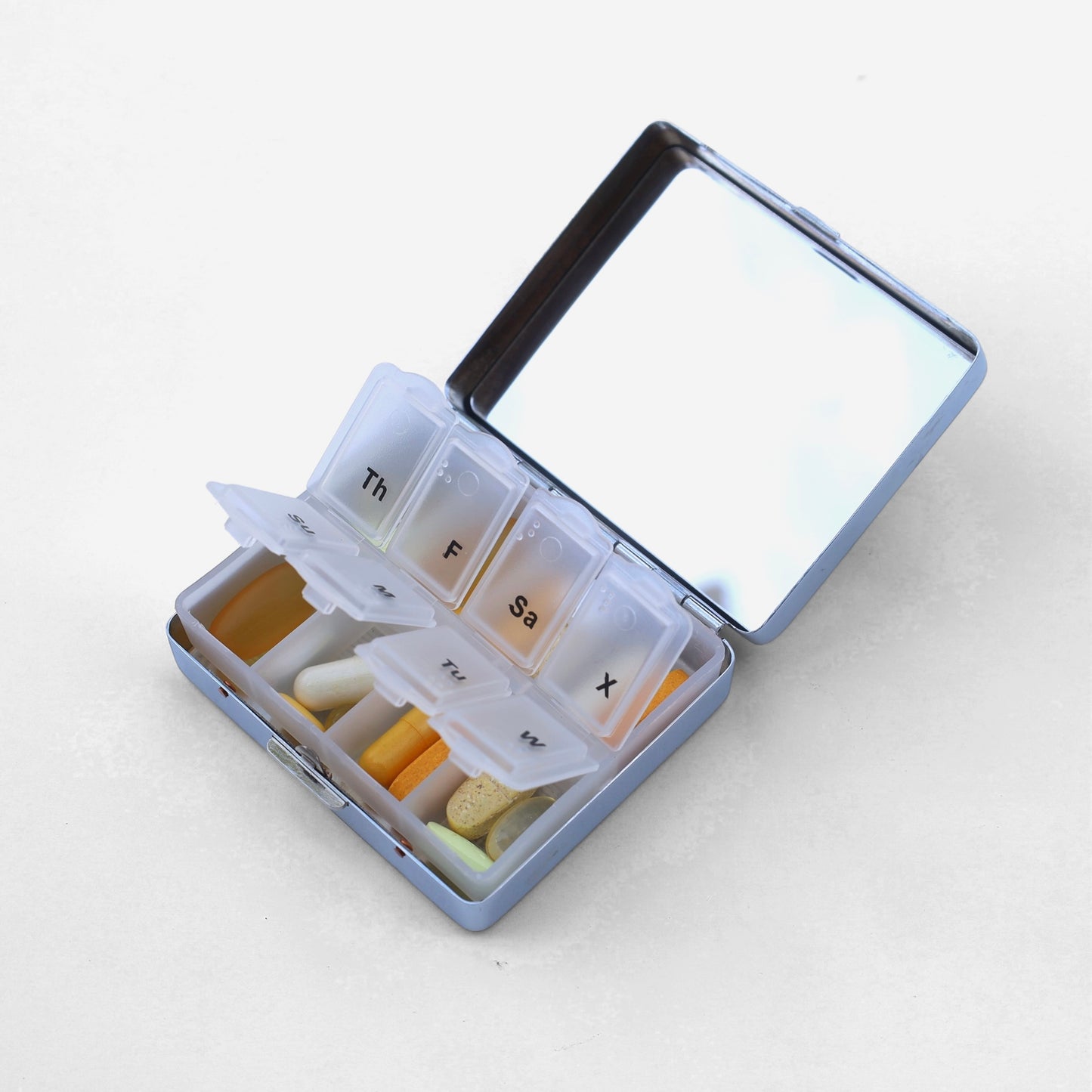 Art Nouveau 8 Day Pill Box