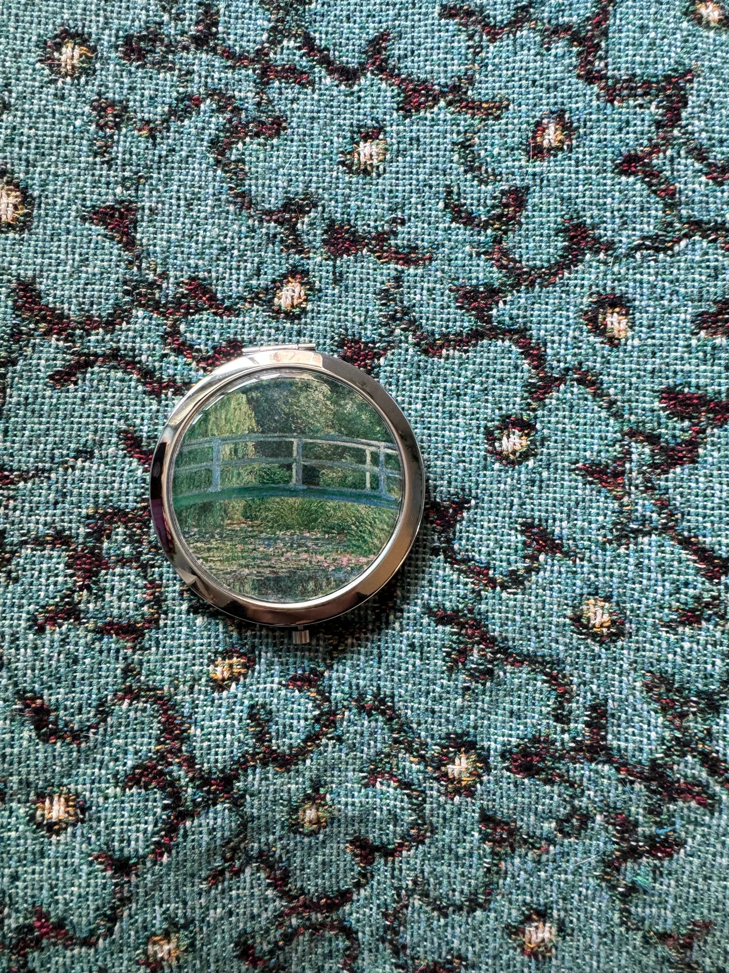 Claude Monet Compact Mirror OR Pill Box