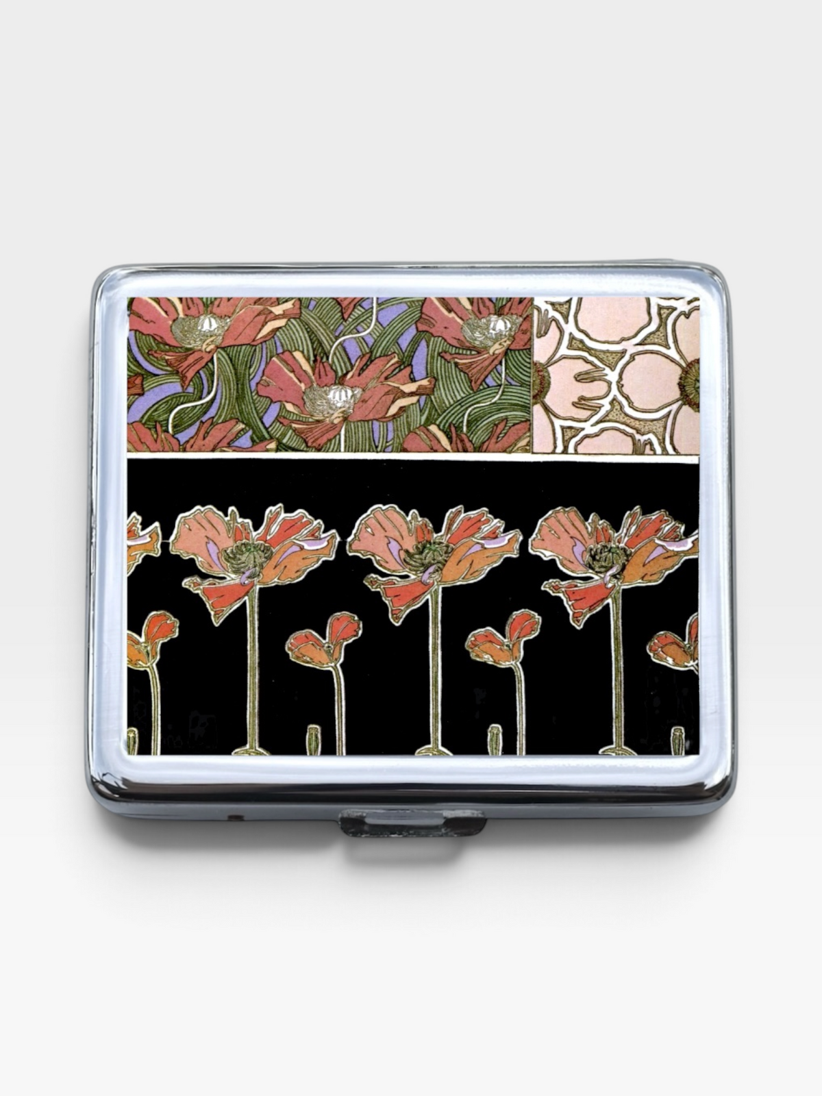 Art Nouveau 8 Day Pill Box