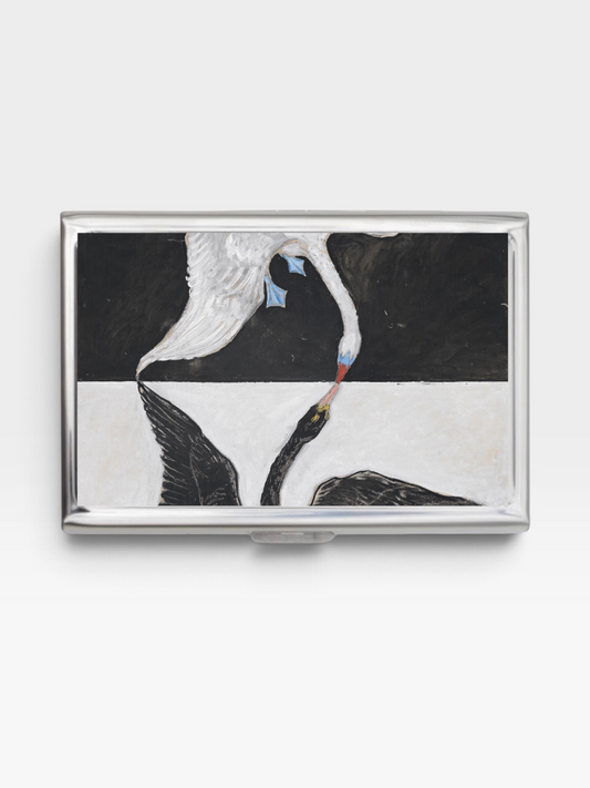 Hilma Af Klint Swans Card Holder OR Cigarette Case