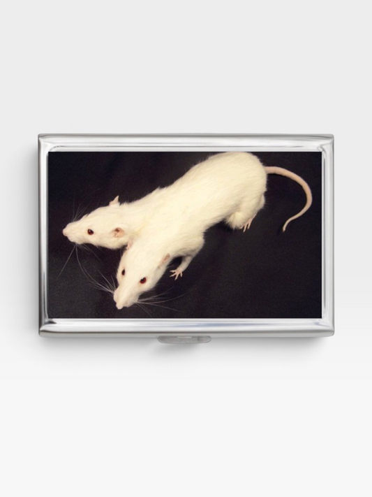 Conjoined Rat Card Holder OR Cigarette Case