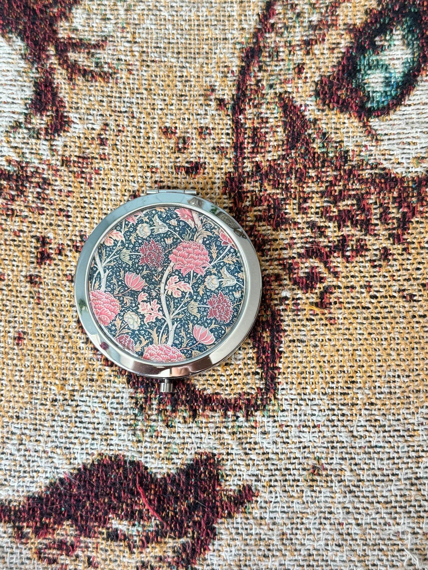 Art Nouveau Compact Mirror OR Pill Box