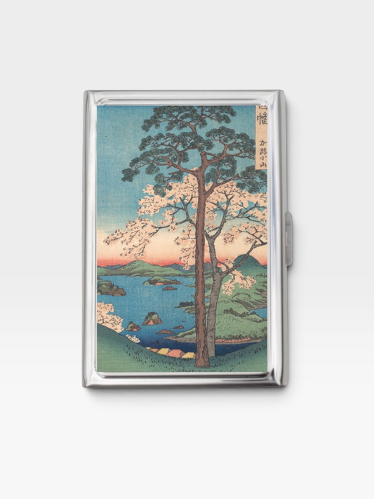 Japanese Tree Card Holder OR Cigarette Case