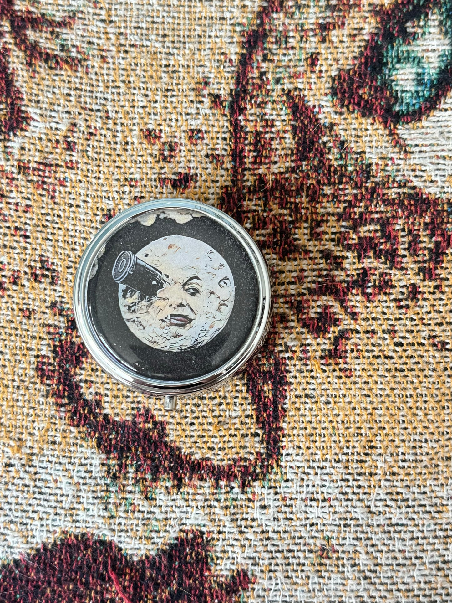 A Trip to the Moon Compact Mirror OR Pill Box