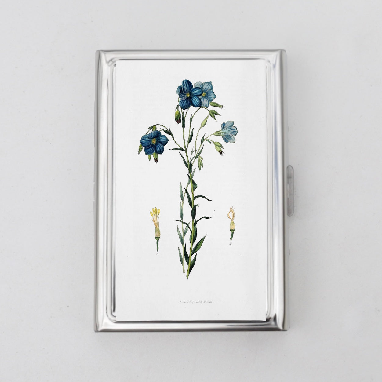 Floral Card Holder OR Cigarette Case