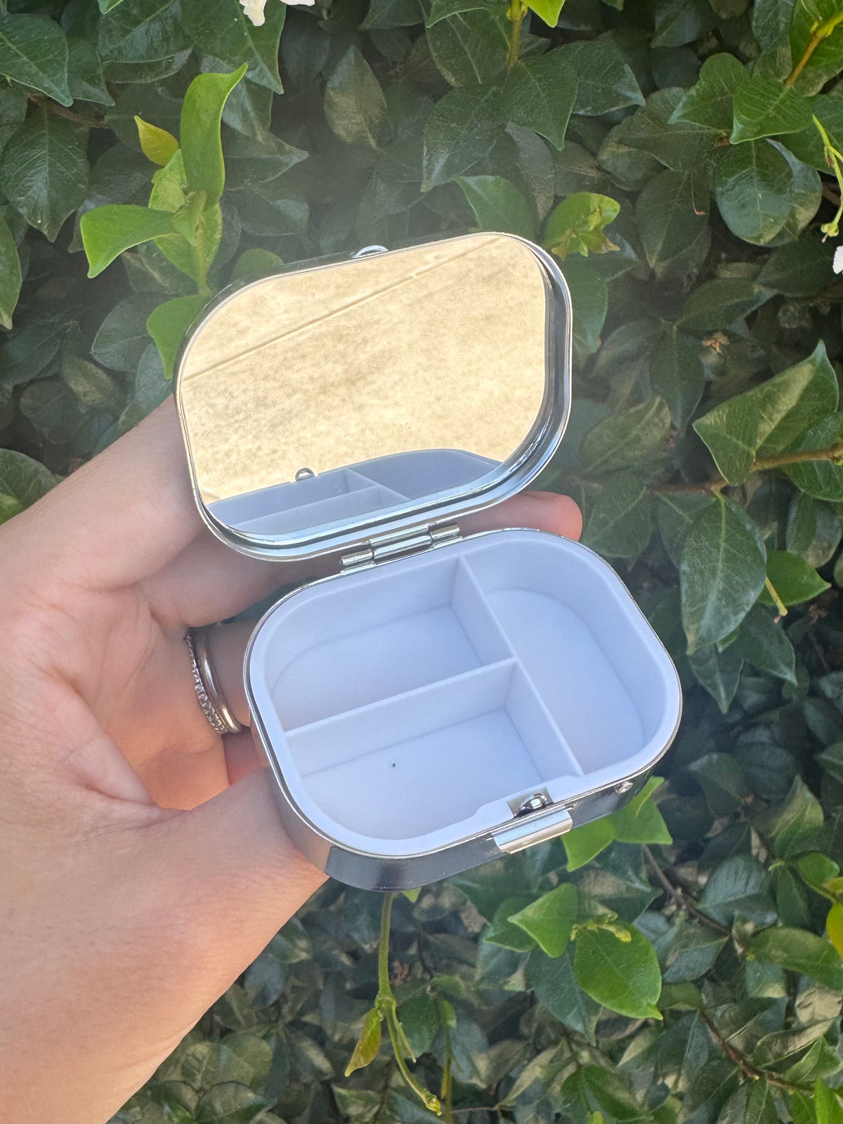 Coquette Happy Rectangle Pill Box