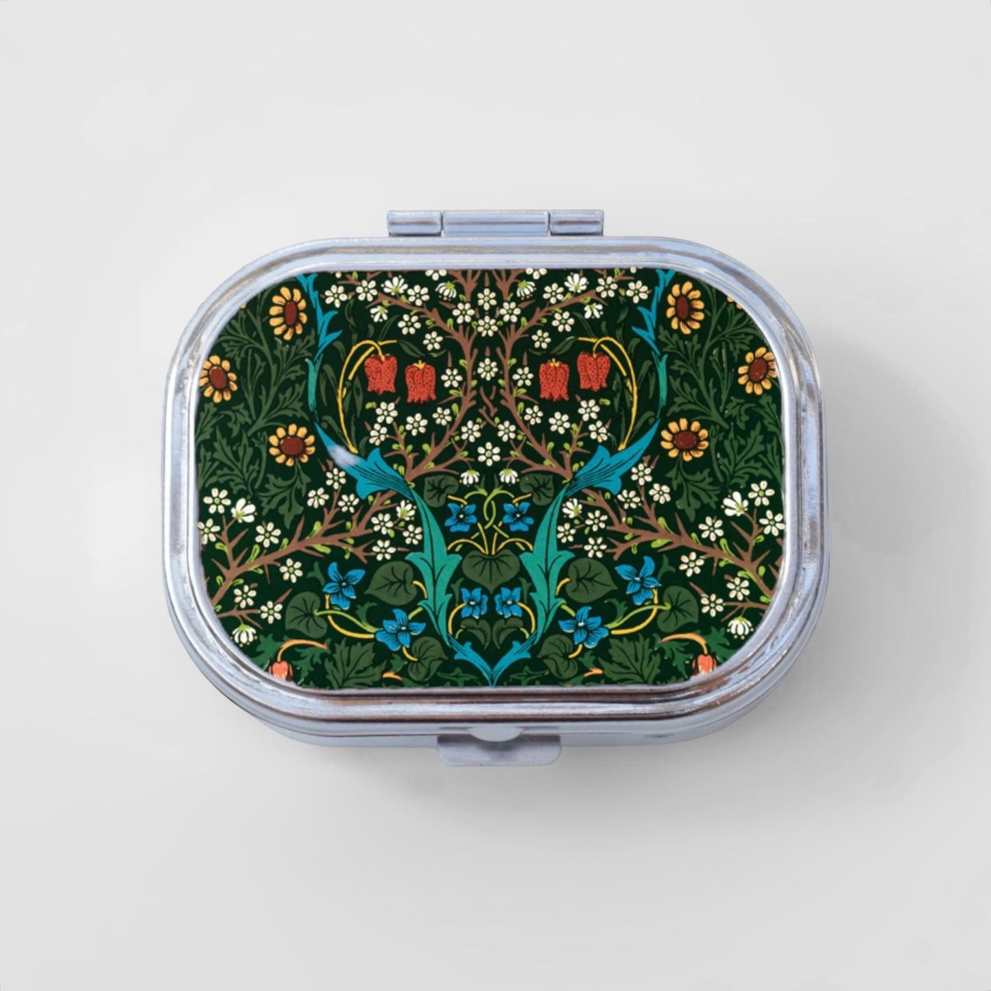 The Garden Happy Rectangle Pill Box