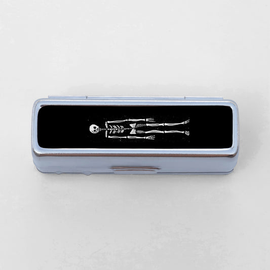 Skeleton Lipstick Case