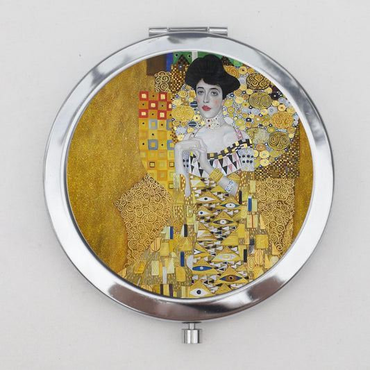 Adele Bloch-Bauer Compact Mirror OR Pill Case