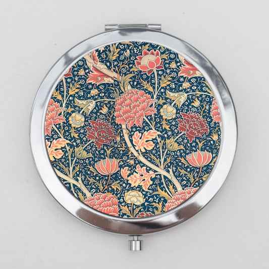 Art Nouveau Compact Mirror OR Pill Box