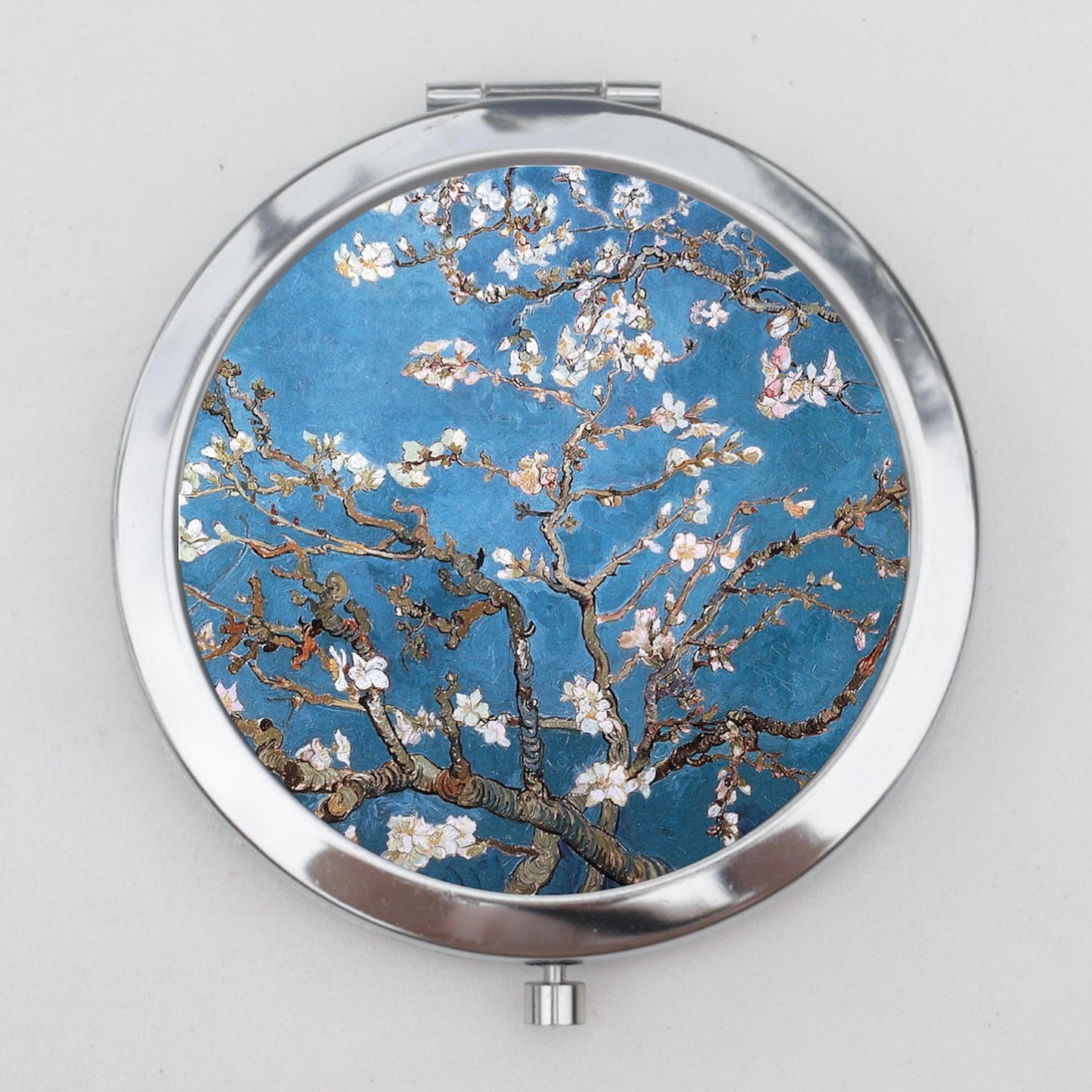 Almond Blossom Van Gogh Compact Mirror OR Pill Case