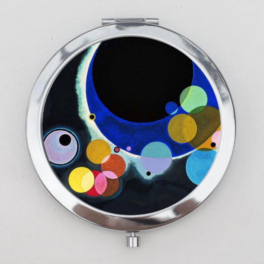 Several Circles Compact Mirror OR Pill Box