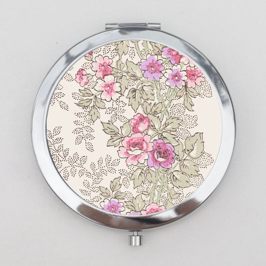 Rose Compact Mirror OR Pill Box