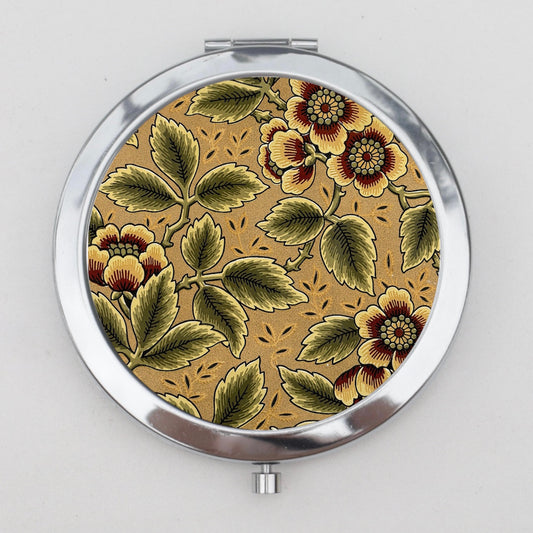 Flower Compact Mirror OR Pill Box