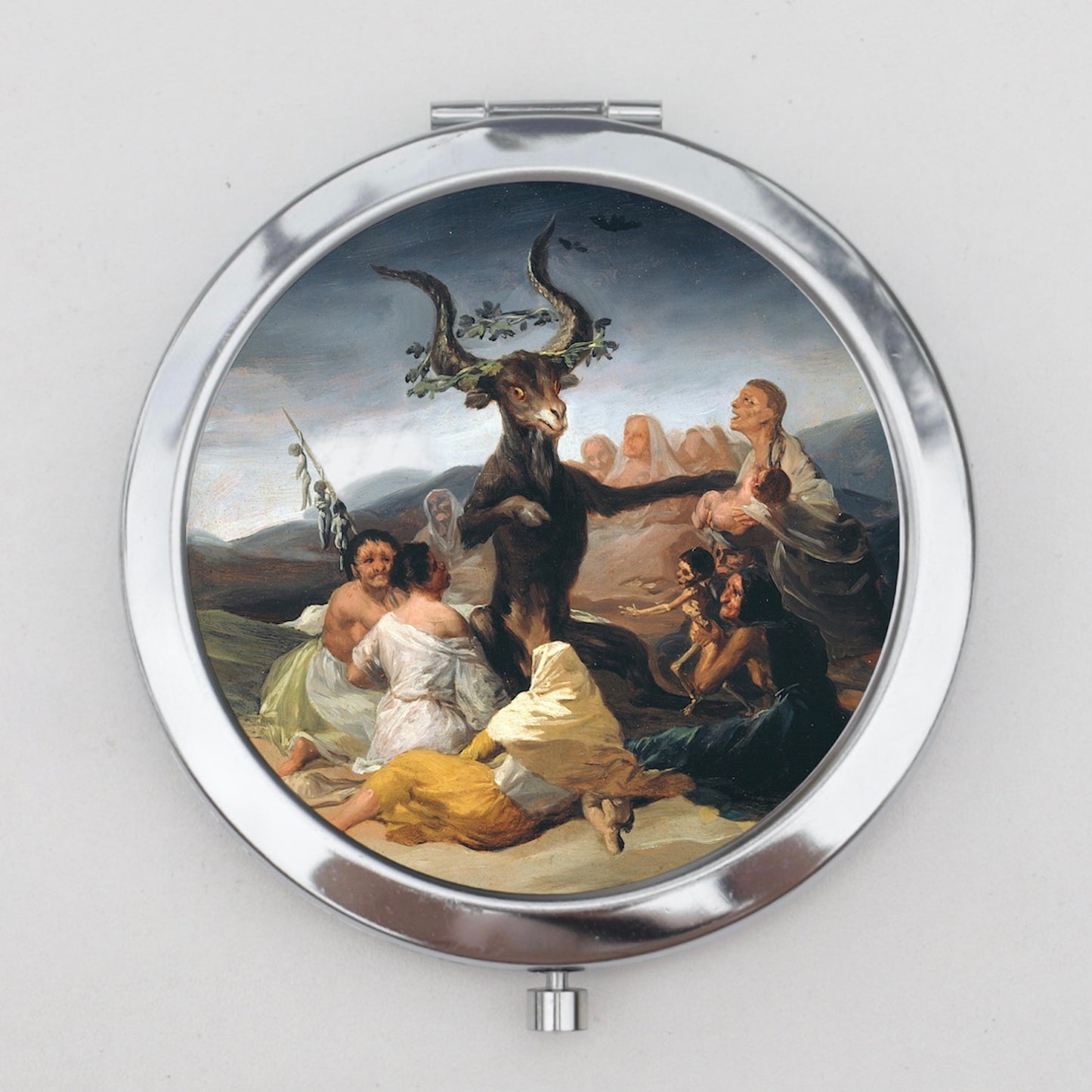 Witches Sabbath Compact Mirror OR Pill Box