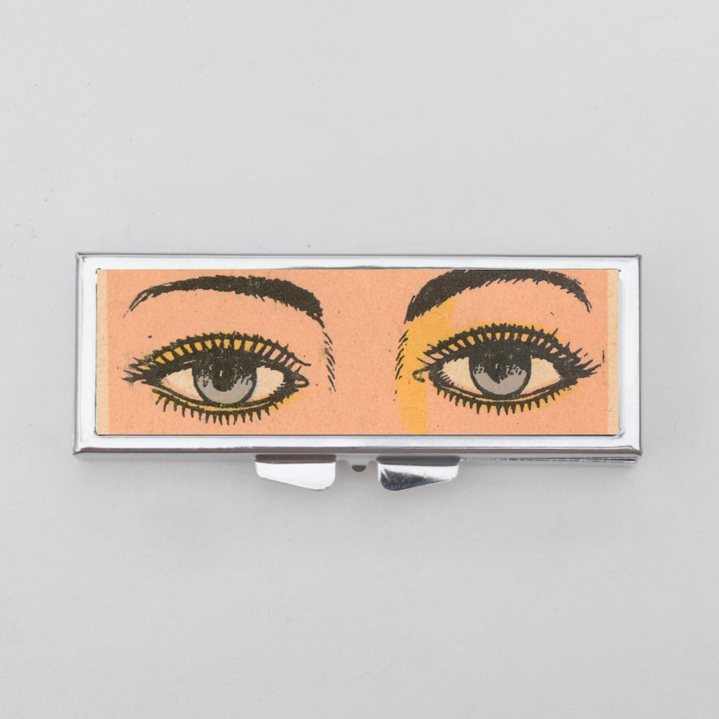 Eyes Rectangle Pill Box