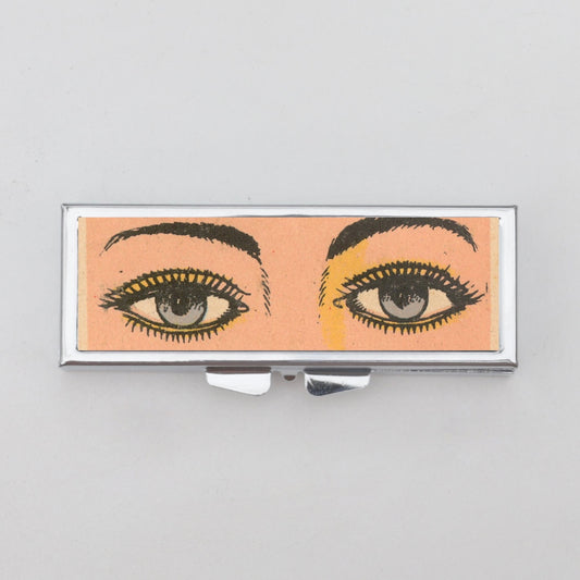 Eyes Rectangle Pill Box