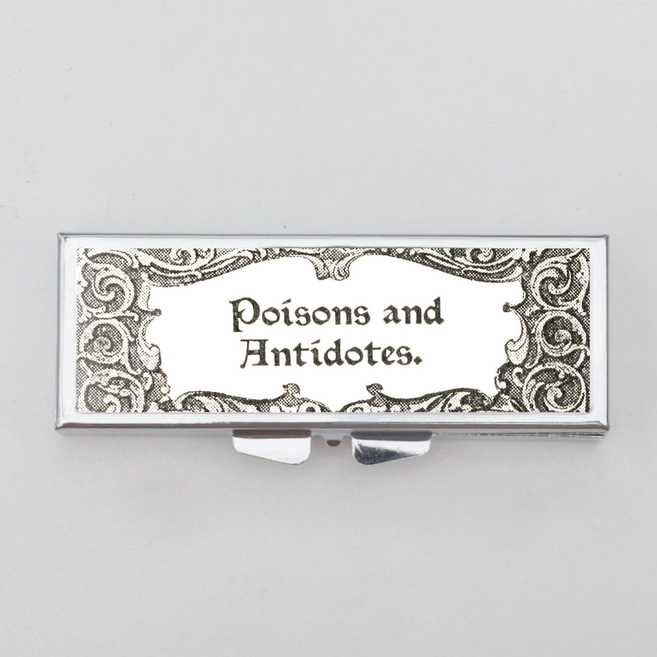 Poisons and Antidotes Rectangle Pill Box