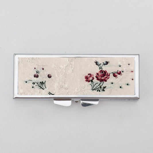 Coquette Rose Rectangle Pill Box