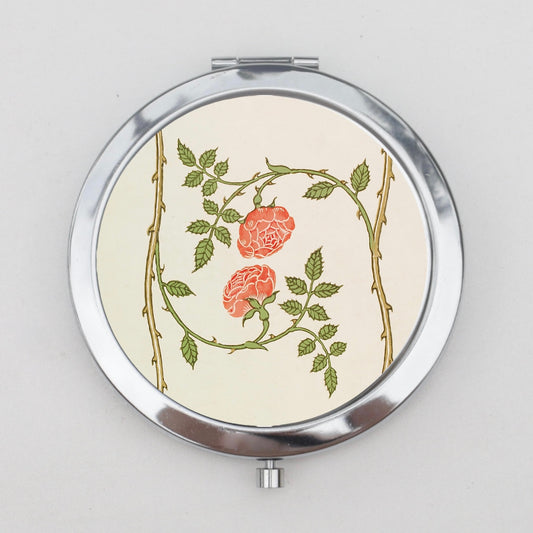 Rose Compact Mirror OR Pill Box