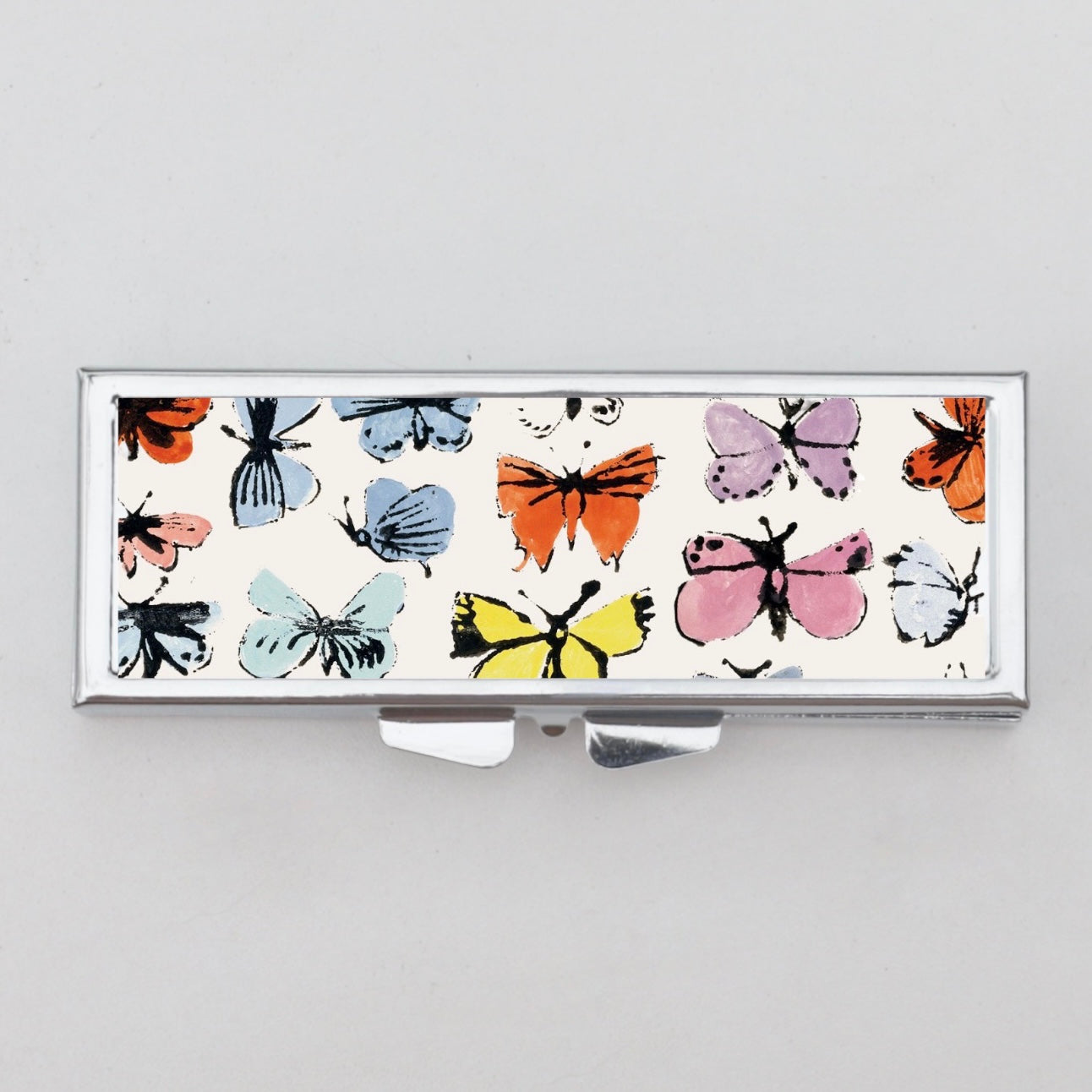 Butterfly Rectangle Pill Box