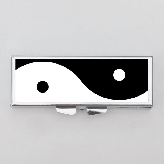 Yin Yang Rectangle Pill Box