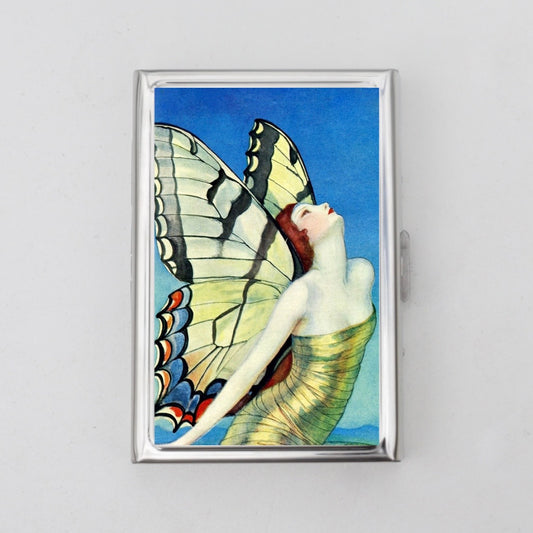 Butterfly Flapper Card Holder OR Cigarette Case