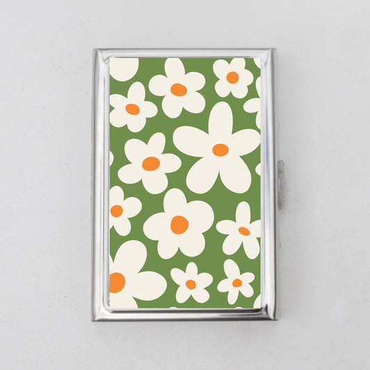 Flower Power Card Holder OR Cigarette Case