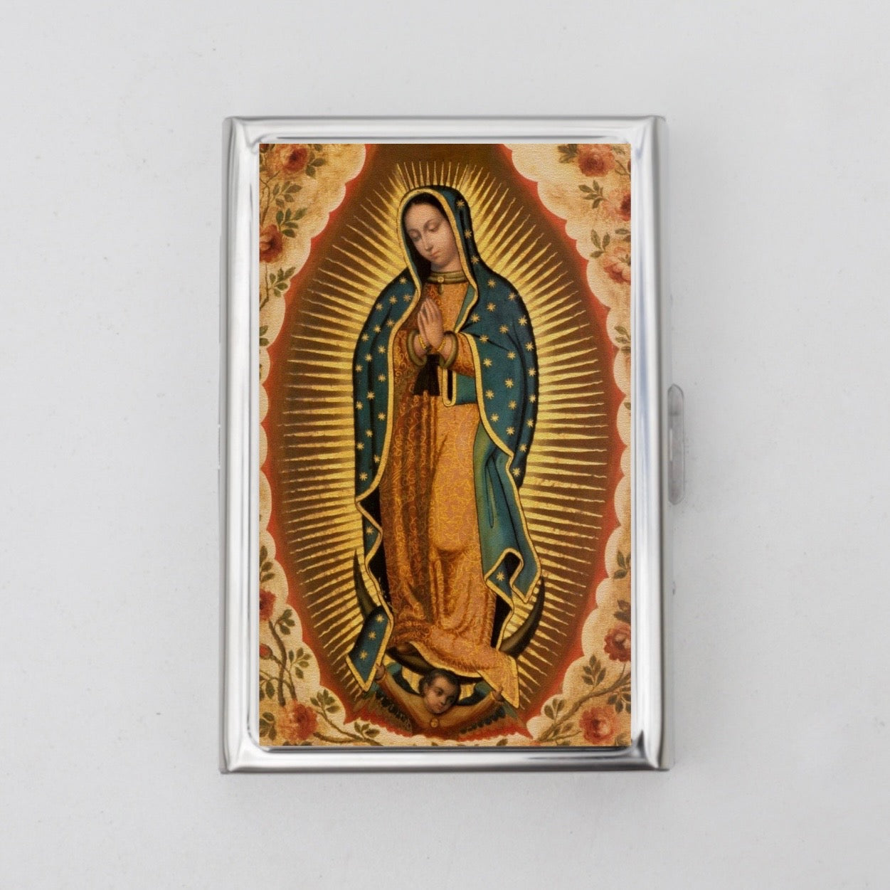 Lady of Guadalupe Card Holder OR Cigarette Case