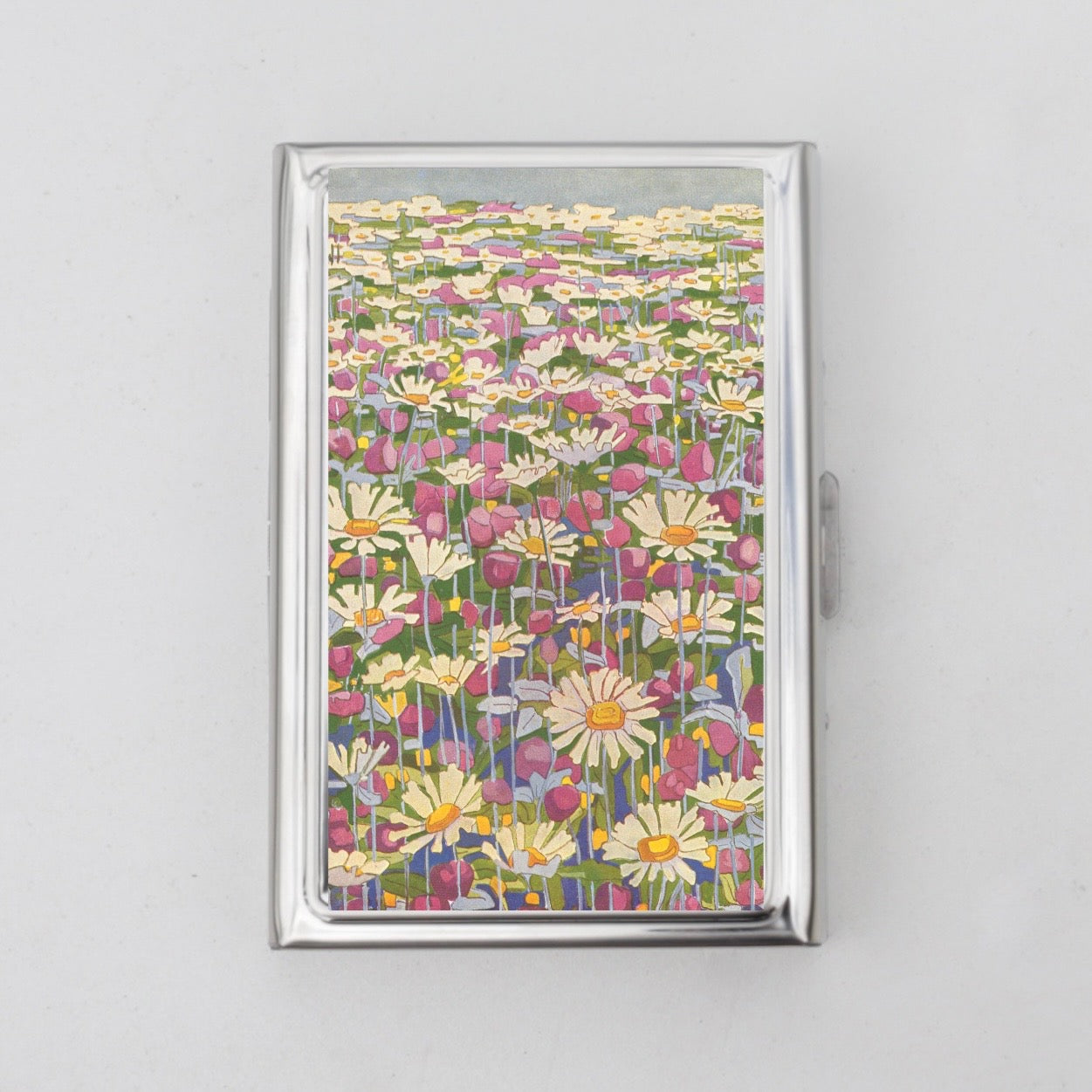 Groovy Flowers Card Holder OR Cigarette Case