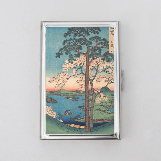 Japanese Tree Card Holder OR Cigarette Case