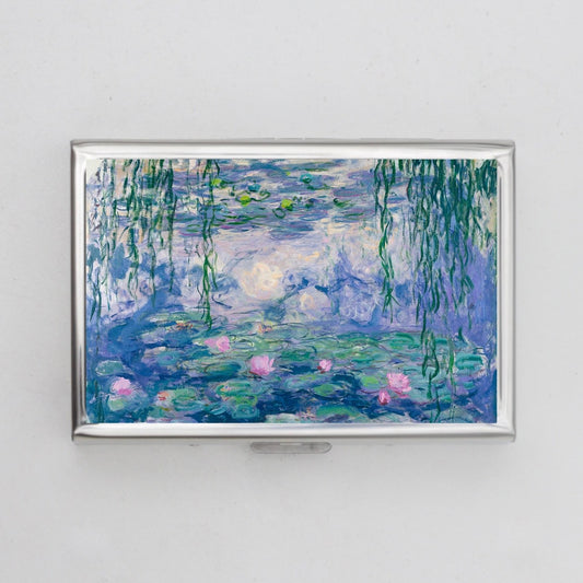 Water Lilies Card Holder OR Cigarette Case