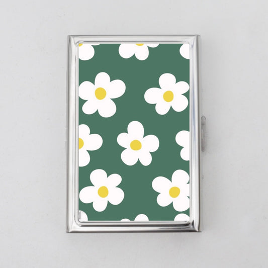 Flower Power Card Holder OR Cigarette Case