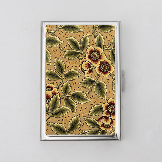 Traditional Flower Card Holder OR Cigarette Case