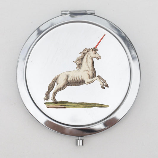 Unicorn Compact Mirror OR Pill Box