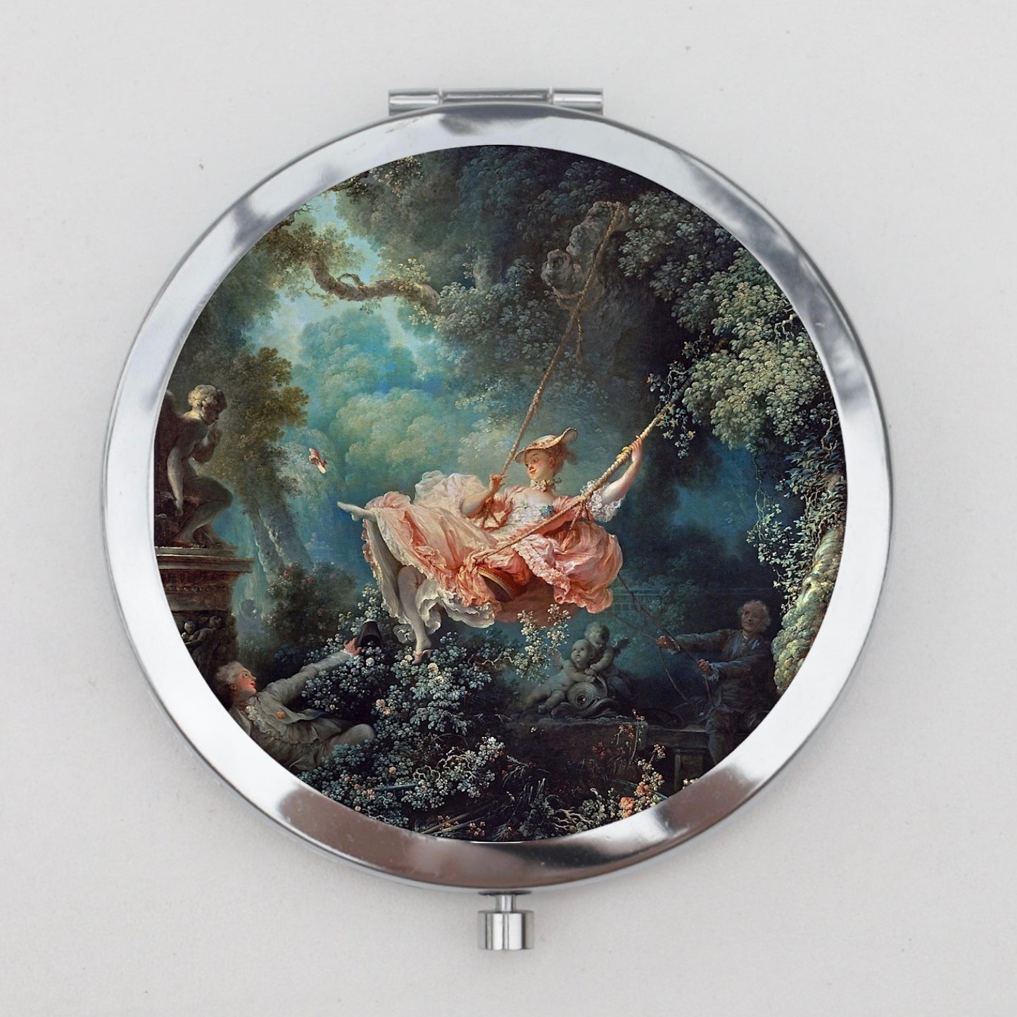 The Swing Compact Mirror OR Pill Box