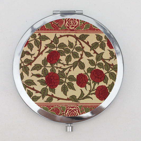 Rose Compact Mirror OR Pill Box