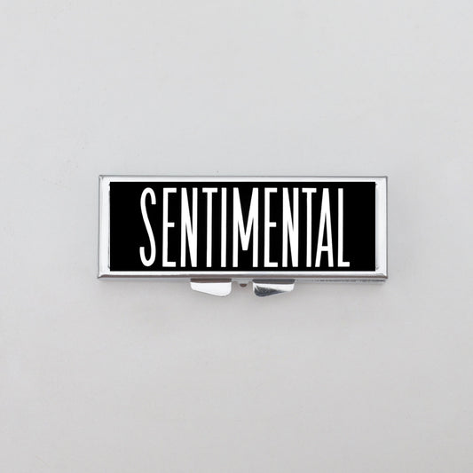 Sentimental Rectangle Pill Box