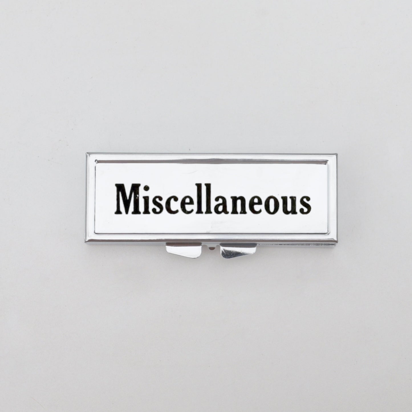 Miscellaneous Rectangle Pill Box