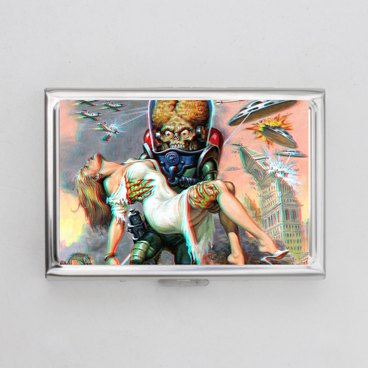 Mars Attacks Card Holder OR Cigarette Case