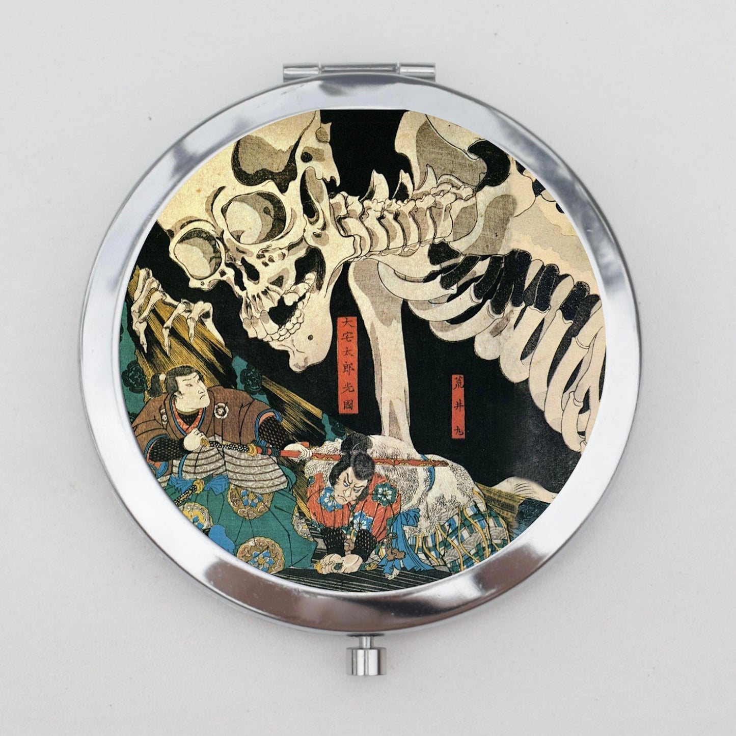 Takiyasha the Witch and the Skeleton Spectre Compact Mirror OR Pill Box