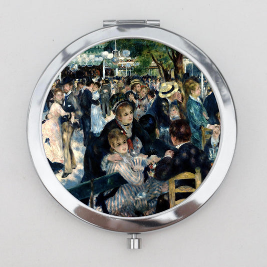 Dance at Le Moulin de la Galette Compact Mirror OR Pill Box