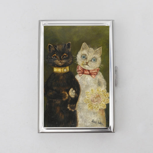 Cat Couple Card Holder OR Cigarette Case