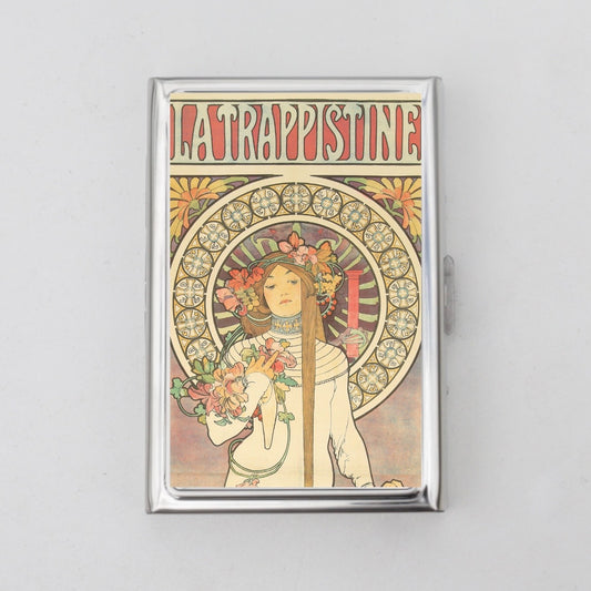 Alphonse Mucha Card Holder OR Cigarette Case