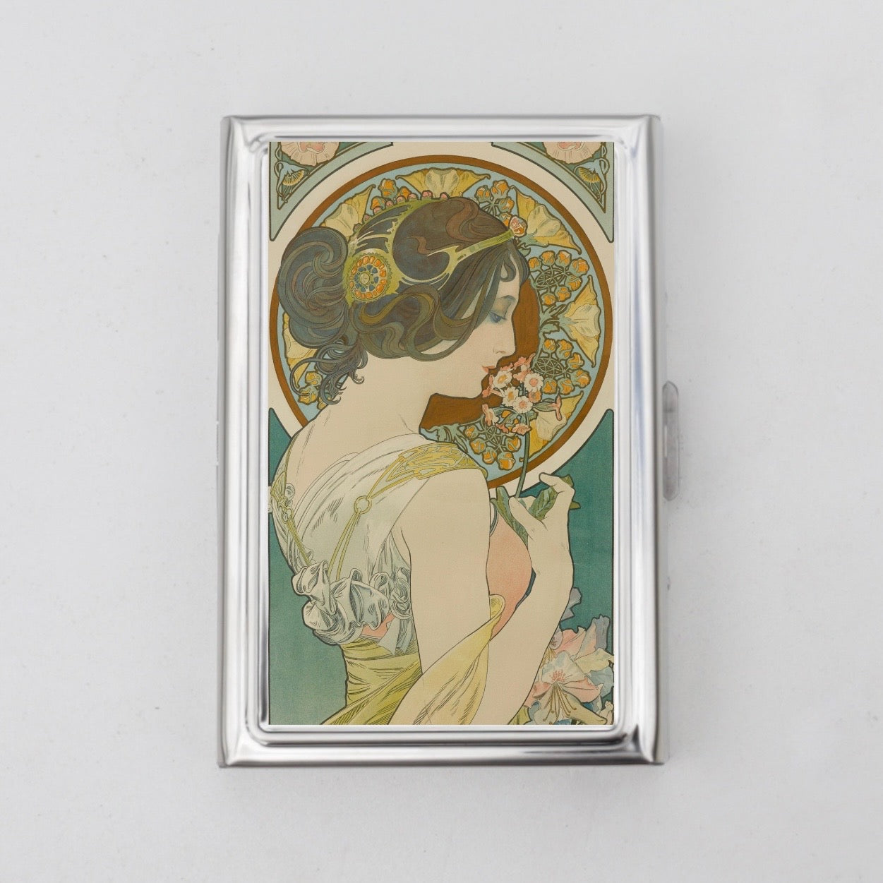 Alphonse Mucha Card Holder OR Cigarette Case