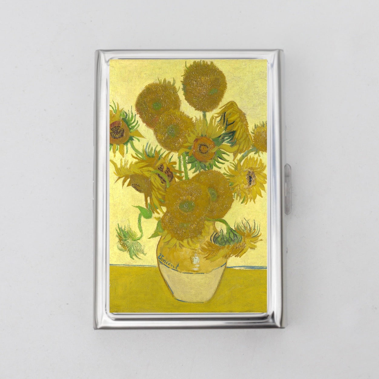 Sunflowers Card Holder OR Cigarette Case