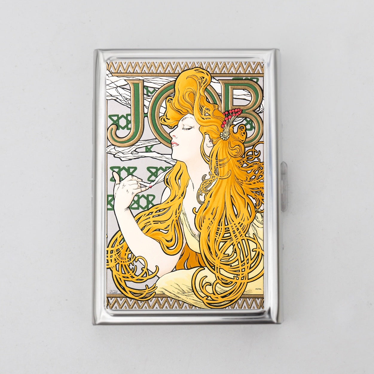 Alphonse Mucha Card Holder OR Cigarette Case