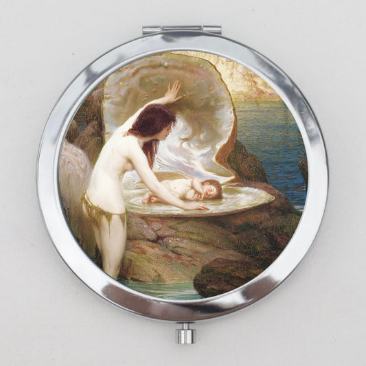 Water Birth Compact Mirror OR Pill Box