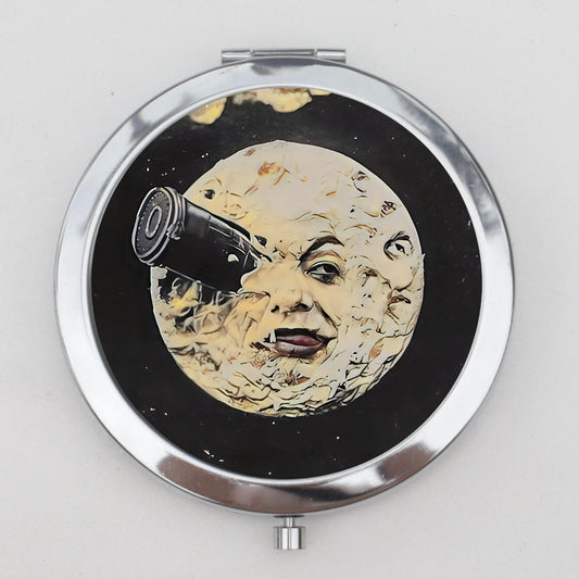 A Trip to the Moon Compact Mirror OR Pill Box